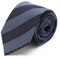 Brera67: elegante blaue gestreifte Krawatte aus Seide und Wolle 148 x 8 | Krawatten für Herren | Krawatte Jungen | Accessoires Männer für Jacke und Anzug
