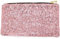 Pradize Pochette Paillettée Rose Pour Femme - 28x18 cm - 10 pouces