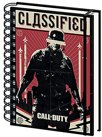 Pyramid Call of Duty: Black Ops Cold War Classified A5 Notebook (Notizbuch)