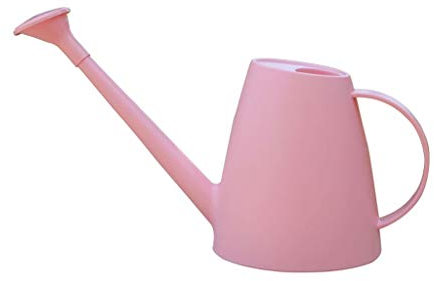 caihuashopping Watering Can for Indoor Plants Pp Watering Can, Watering Can, Plant Watering Can With Long Spout, European Style Watering Pot,Gardening Tools （1.8L Pink） Bonsai Watering Pot
