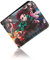 Roffatide Anime Demon Slayer Kamado Tanjirou Kamado Nezuko Portefeuilles en Cuir Artificiel Mince Portefeuille à Deux Volets Portefeuille Polyvalent