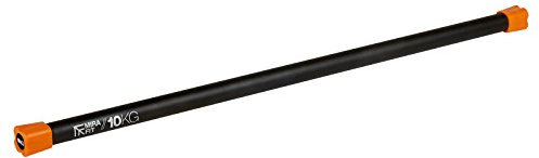 Mirafit Aerobic Weighted Body Bar - Padded Weightlifting Barbell For Gym Studio and Home Training