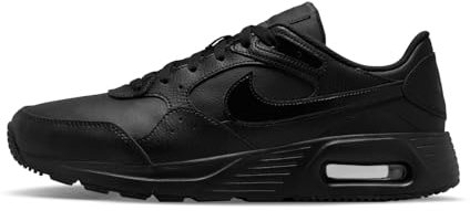 NIKE Unisex AIR MAX SC Leather Sneaker, Schwarz/schwarzschwarz, 42 EU