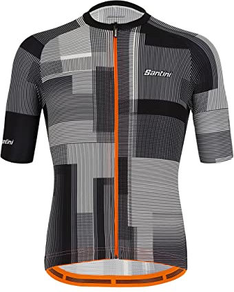 Santini Maglia Estiva Ciclismo Karma Kinetic (XL, Bianco)