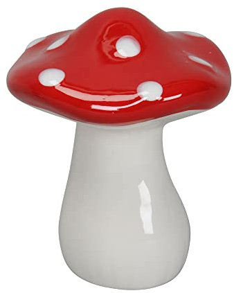 Posiwio Fliegenpilz Kalle rot weiß Dekopilz H12,5cm Herbst Weihnachten Glückspilz