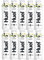 10 x 500ml Vegan Vanilla Drink Natural Shake Meal Vitamins Minerals Low Sugar Protein