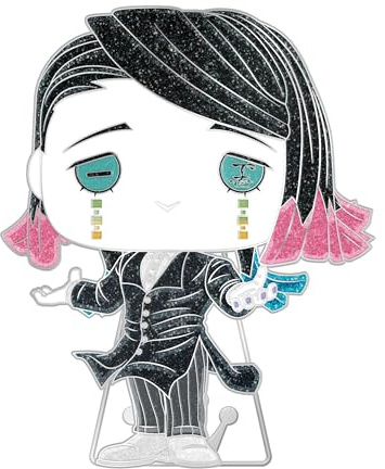 Funko Pop! Large Enamel Pin Demon Slayer: ENMU - Enmu - Demon Slayer Enamel Pins - Cute Collectable Novelty Brooch - for Backpacks & Bags - Gift Idea - Official Merchandise - Anime Fans