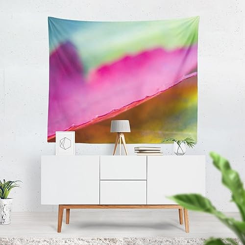 CEVAN Wandteppich XL Wanddekoration Kinderzimmer Blatt Wandteppich Gemälde Wanddekoration Wanddekoration Bedruckter Stoff 100X70 cm