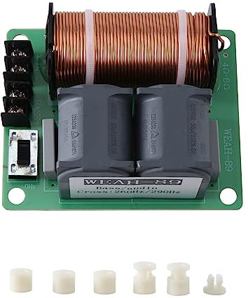 JIVIMOCO 1500W Pure Crossover Divider Speaker Modifica Aggiornamento Punto di Frequenza Regolabile