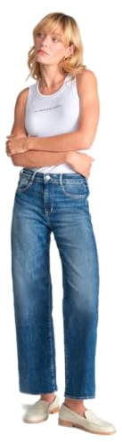 Le Temps des Cerises Pulp Regular Jeans mit hohem Bund 7/8, Blau Nr. 3