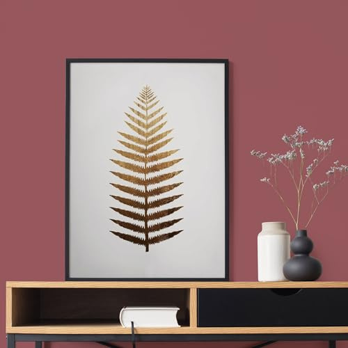 K&L Wall Art Seidenmatt Wandfarbe Rote Innenwandfarbe modern Wandschutz Anstrich 5Liter Farbe