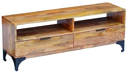 Générique Meuble TV Bois de manguier 120x35x45 cm,Meubles TV-243340