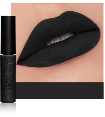 Anifer Velvet Matte Flüssiger Lippenstift Make-up, langanhaltend und wasserfest, haftet nicht am Becher, Lipgloss (Dunkelgrün 630)