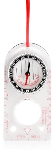 Vanyibro Multifunctional Waterproof Navigation Compass,Essential Tool for Explorer Hiking and Map Reading