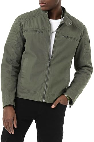 Redbridge Premium Jacke im Bikerstil Casual mit Frontreißverschluss