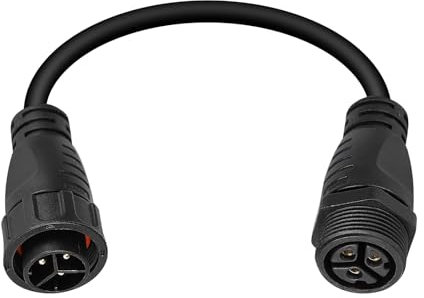 BuyWeek Micro Inverter AC Kabel für GTB/WVC Serie Solar Mikro-Wechselrichter 600W–2000W, M25 AC Verlängerungskabel IP68 Wasserdicht, 2M