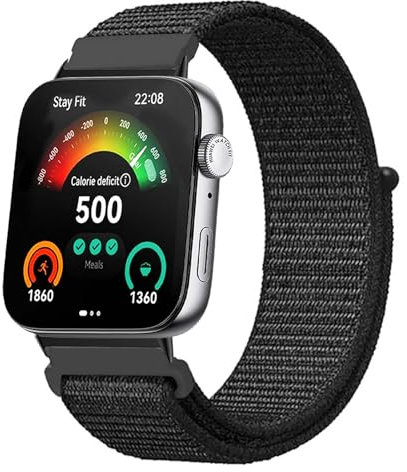 HYSDFFG Nylon Armband für Huawei Watch Fit 3, Nylon Armbänder Uhrenarmband Sport Ersatzband Kompatibel mit Huawei Watch Fit 3 Armband (9)