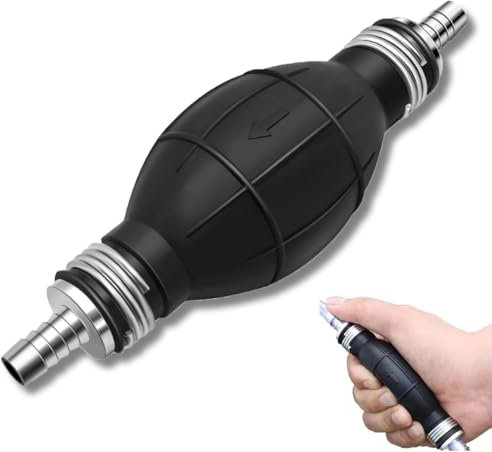 Pompa per Estrazione Manuale Carburante Da 10 Mm, Pompa Di Benzina Manuale per Il Trasferimento Di Gas Combustibile Diesel Acqua Liquida