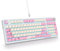 SOLIDEE Wired 95% Mechanical Gaming Keyboard,Gasket Structure RGB Backlit Keyboard,98 Key Hot Swappable Mechanical Keyboard with Control Knob,NKRO Compact Keyboard for Windows Laptop(98 Flower)