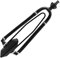Lave-eau pour moteurs hors-bord, manchons de moteur de bateau, portable, cache-oreilles pour bateau, outil de rinçage anti-fuite avec double alimentation en eau pour bateaux à sable salé, 37,5 x 13 cm