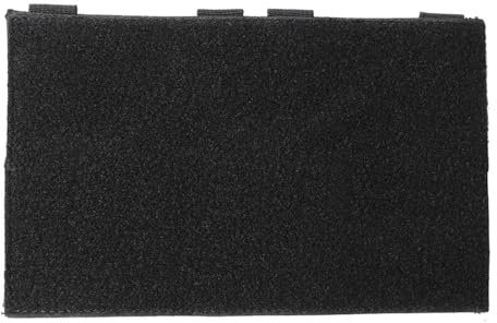 YHZNAGEM Molle Hook Pad, patchs tactiques Molle Board, support de patch Molle Velcro, affichage 25 x 15 cm noir
