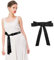 Wickelgürtel Damen Gürtel Schleife Trachtengürtel PU Leder Mode Wickelgürtel Zum Schnüren Knoten Brautgürtel Hochzeit Schnürgürtel Für Kleider Tägliche Party