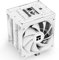 Thermalright Burst Assassin 120 Vision - Enfriador de aire de CPU blanco - IPS pantalla giratoria cuadrada de 2.4 pulgadas, diseño de ventilador hacia adelante y hacia atrás de 120 mm, compatible con