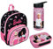 Zaino per asilo Barbie Bambina – Personalizzato con nome – Set zaino per bambini, Set 2 - Zaino, borraccia, contenitore per il