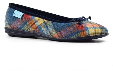 Lunar Ladies Brie Navy Slipper