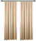 WOLTU 2er Set Gardinen Vorhänge Blickdicht mit Kräuselband, 250g/m² Schwere Verdunklungsvorhänge Thermovorhang Kälteschutz Damast Optik lichtdicht für Wohnzimmer Schlafzimmer, 135x245 cm Champanger