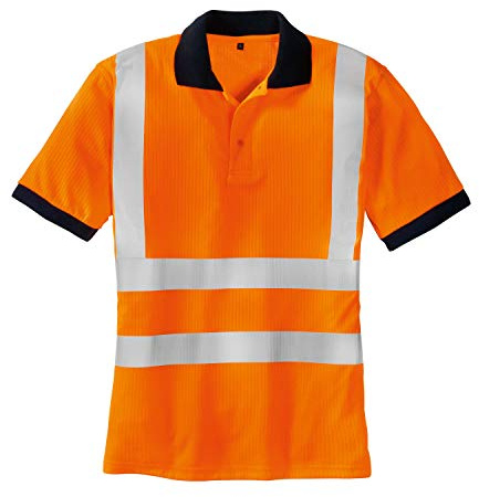teXXor® Warnschutz Polo-Shirt SYLT, leuchtorange, Gr. M