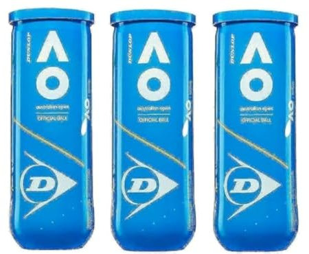 Dunlop Australian Open Pack 9 Bälle (3x3)