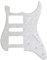 Musiclily Pro 11 Löcher HSH Strat Pickguard Gitarren Schlagbrett für Fender American/Mexican Standard Stratocaster Modern Style,4 lagig Parchment Pearl