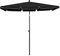 Tidyard Sombrilla de jardín con Palo Negro 210x140 cm Sombrilla Parasol Playa/Terraza/Jardín/Tiempo Libre