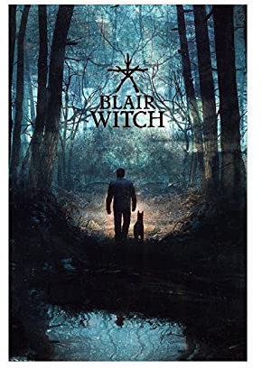 LFJT Game Poster Blair Witch 2 Leinwand Poster Schlafzimmer Dekor Sport Landschaft Büro Zimmer Dekor Geschenk Rahmen: 30 x 45 cm