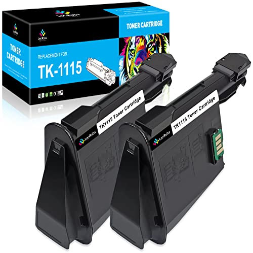 LeciRoba TK-1115 für Kyocera Toner TK1115 für Kyocera FS1041 FS1220MFP FS1320MFP FS-1041 FS-1220MFP FS-1320MFP FS-1220-MFP FS-1320-MFP (2 Schwarz, 2 er-Pack)