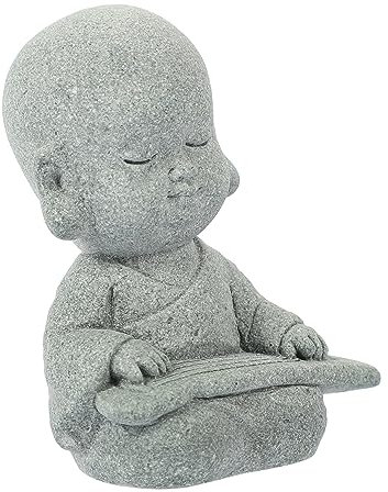 VINTORKY Aquarium Dekoration Tischdekoration spirituelle Meditationsdekoration niedliche Baby-Buddha-Statue Zubehör für Aquarien Auto zubehör Hausversorgung Figur