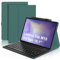 WINCHKING Tastatur mit Schutzhülle für Lenovo Tab M10 3rd Gen 10,1 Zoll, Italienische Slim Bluetooth abnehmbare Tastatur für Lenovo Tab M10 3rd Gen TB-328FU/TB-328XU, Dunkelgrün