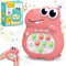 RoserRose Pop Push It Elektronisches Spiel, Quick Pop Push It Spiel, Puzzle-Spielmaschine Game Controller, Bubble Sensory Fidget Toy für Konzentrationstraining, Rosa