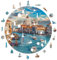 Iconic Puzzles - Beautiful Venice, Italy, 100% sustainable wooden puzzle, Gifts for Children and Adults, size M, 350 Pieces