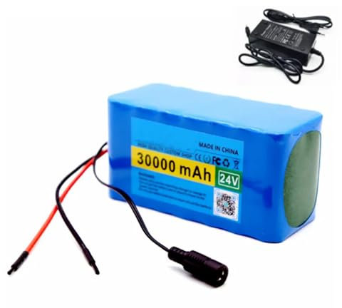 Ebike batteria 24V 30Ah 7S3P Li-ion batteria 30000mAh per bicicletta elettrica ciclomotore/litio batteria Pack + 29.4V 2A caricabatterie Ebike Kit XT60