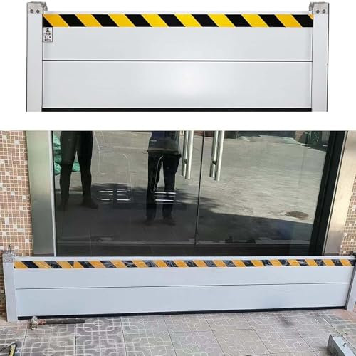 Generisch Hochwassersperre Wiederverwendbar for Hochwasserschutz Bei Starkem Regen Hochwasserschutzsperre for Den Außenbereich Garagen Hochwassersperre,120 * 40cm
