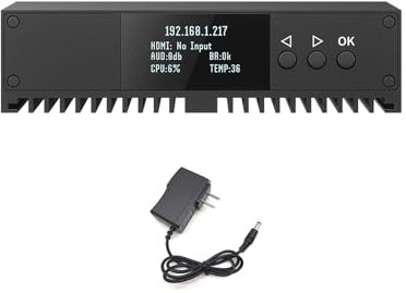 Link Pi ENCS1 3G SDI Video Codec, ARM Cortex A7 CPU 2GB DDR4 8GB eMMC, 1080P H.265 NDI SRT SmartP RTSP RTMP HTMP HTTP HLS, für YouTube Special Effects Stacking Live Streaming Push Streaming (SET1)