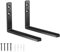 Cpolebev New Sound Bar Bracket Adjustable Depth Soundbar Wall Mount Bracket for Sound Bar Mounts Bracket T5EE