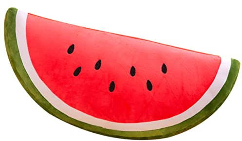 VALICLUD Kuscheliges Plüsch-wassermelonen-Kissen Süßes Obst-Spielzeug Für Mädchen Squeeze-freundliche Deko Für Kinderzimmer Und Nickerchen Geburtstage Und Valentinsta