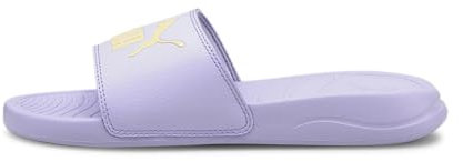PUMA Unisex Popcat 20 Slide-Sandalen, Light Lavender Yellow Pear, 42 EU