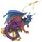 Christbaumschmuck Drachen by Ruth Thompson - Weihnachtsdeko Fantasy Hänger Figur