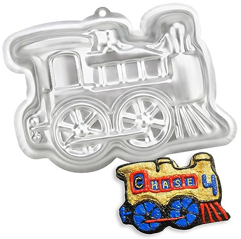 Aluminium 3D Zug Lokomotive Kuchen Form - Backform für DIY Geburtstag Kuchen - Küchenbedarf