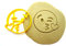 T3D Keksausstecher Emoji-Gesicht mit einem Kuss, geeignet für Kuchen, Kekse und Fondant, Keksform für hausgemachte Leckereien
