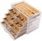 Frebeauty Extra große AcrylSchmuckbox für Frauen 5 Schichten transparent SchmuckOrganizer Samt OhrringBox mit 5 Schubladen Ringschatulle Halskettenhalter Tablett für Frauen und Mädchen(Khaki)